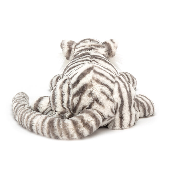 Jellycat Schnee Tiger Sacha Stofftier 28 cm