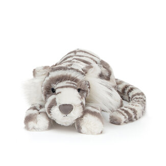 Jellycat Sneeuw Tijger Sacha Knuffel 28 cm