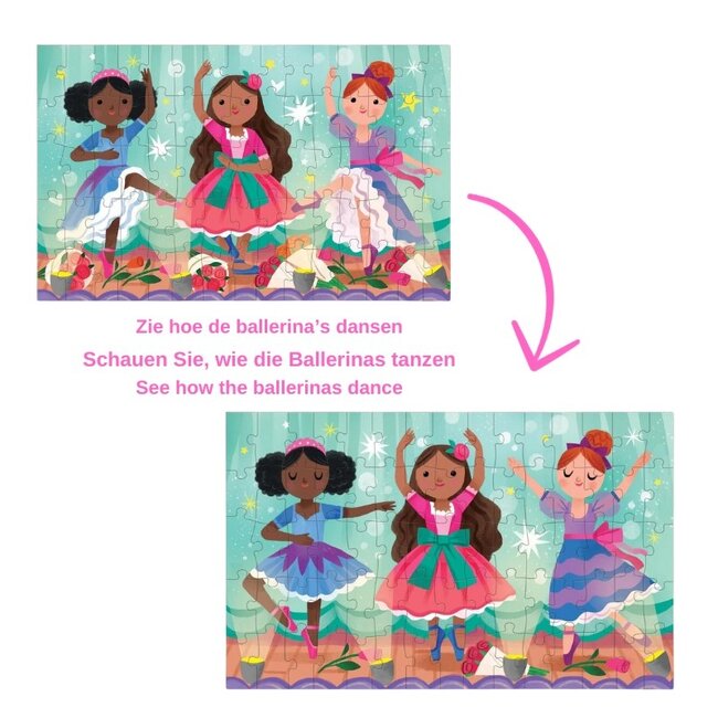 Mudpuppy Tover Puzzel Ballerina 75 st.