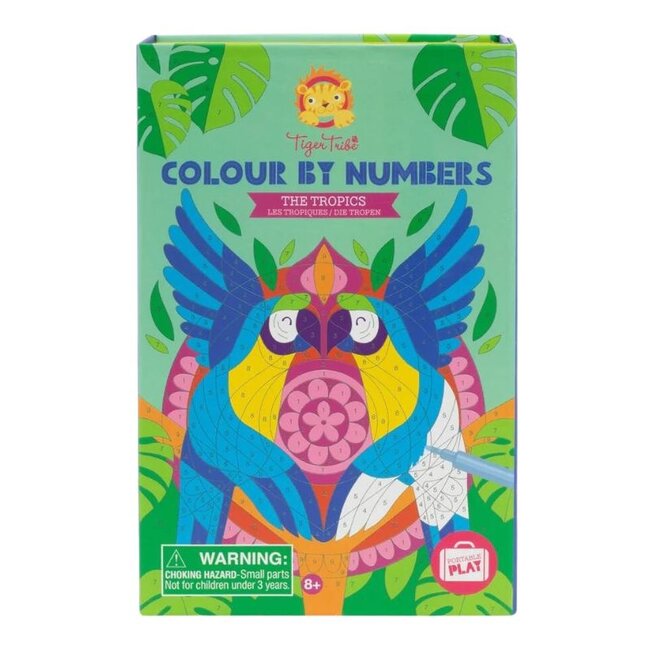 Tiger Tribe Colour by Numbers The Tropics