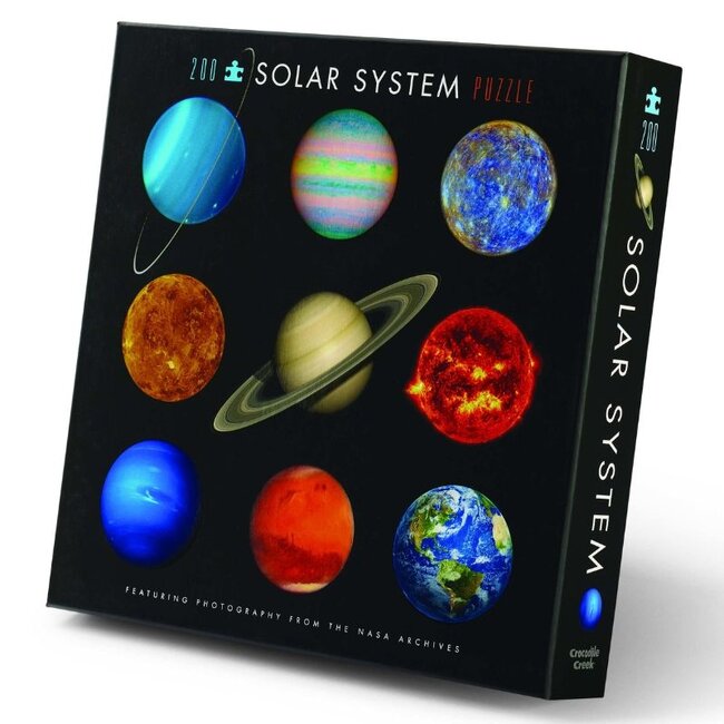 Crocodile Creek Puzzels Puzzel Nasa Solar System 200 st. 6 jaar+