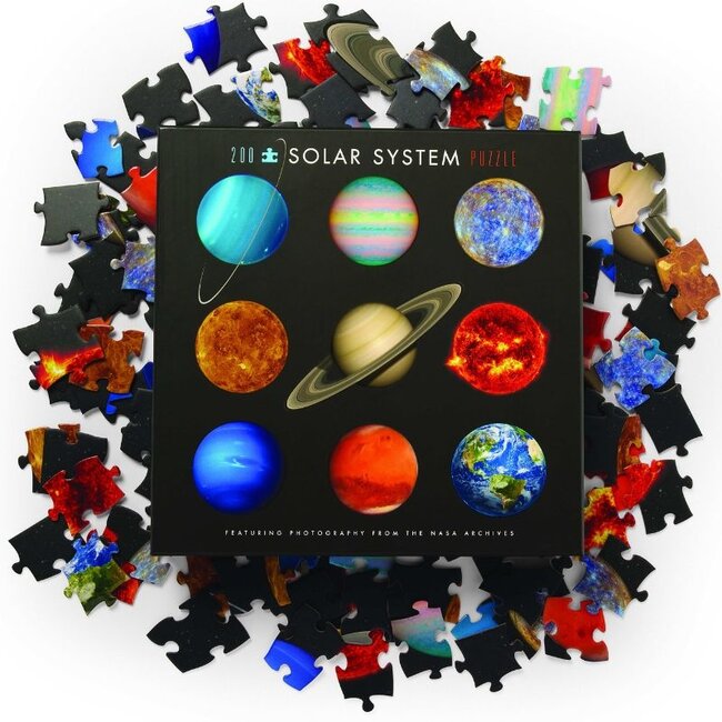 Crocodile Creek Puzzels Puzzel Nasa Solar System 200 st. 6 jaar+