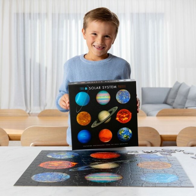 Crocodile Creek Puzzels Puzzel Nasa Solar System 200 st. 6 jaar+