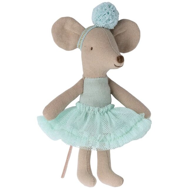 Maileg Ballerina Maus Grün 10 cm