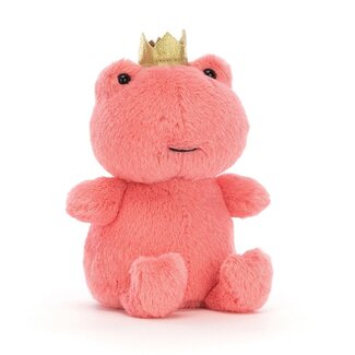 Jellycat Crowning Croaker Frog Pink Soft Toy