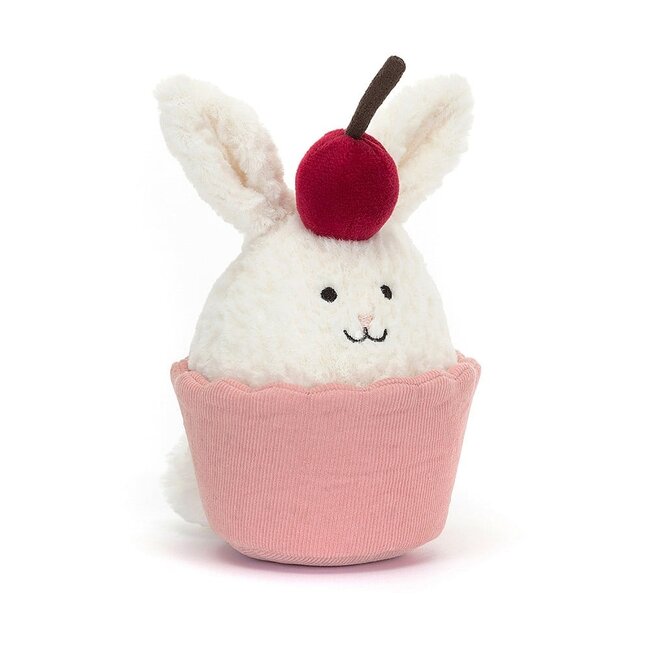 Jellycat Cupcake Hase Dainty Dessert Plüschfigur