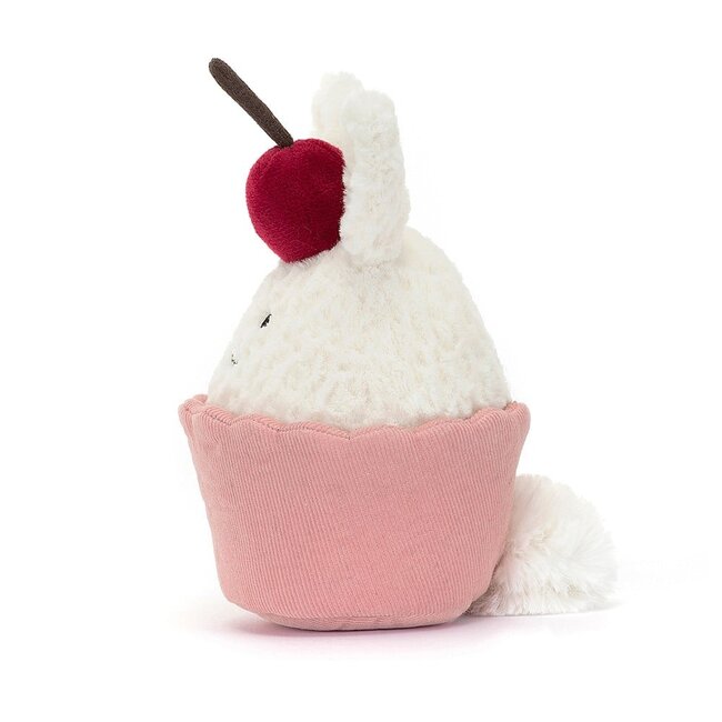 Jellycat Cupcake Konijn Dainty Dessert Knuffel 14 cm