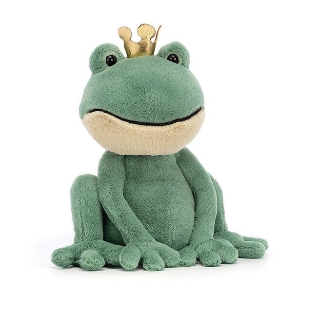 Jellycat Fabian Frog Prince Soft Toy 23 cm