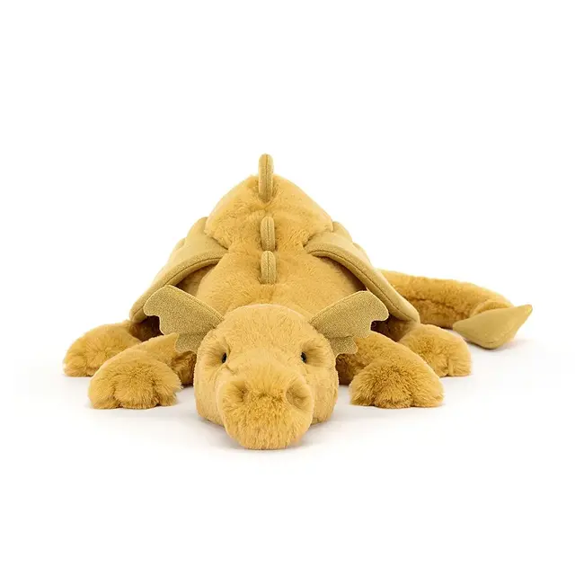 Jellycat Draak Knuffel Goud Huge 66 cm