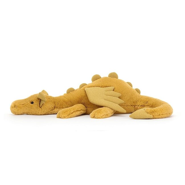 Jellycat Draak Knuffel Goud Huge 66 cm