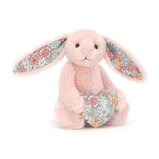 Jellycat Blossom Heart Blush Bunny 15 cm