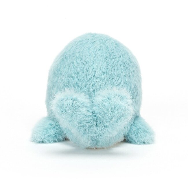 Jellycat Fluffy Whale Soft Toy Blue 10 cm