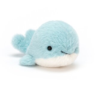 Jellycat Fluffy Walvis Knuffel Blauw Jellycat Fluffy Walvis Knuffel Blauw