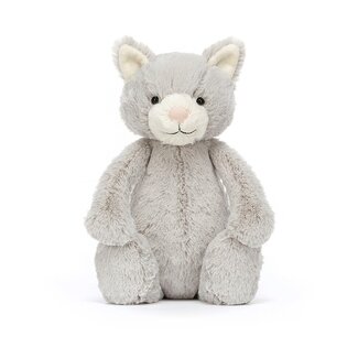 Jellycat Kitten Grijs Bashful Knuffel 31 cm