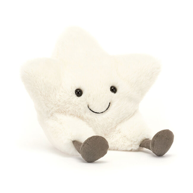 Jellycat Stern Cream Star Amuseable Kuscheltier 24 cm