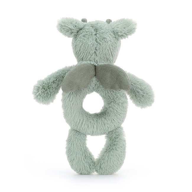 Jellycat Rassel Drache Bashful Grün