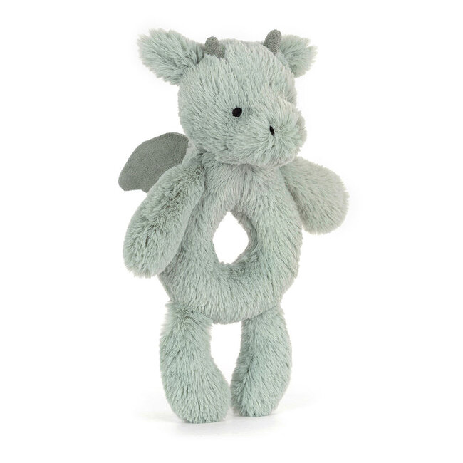 Jellycat Rassel Drache Bashful Grün