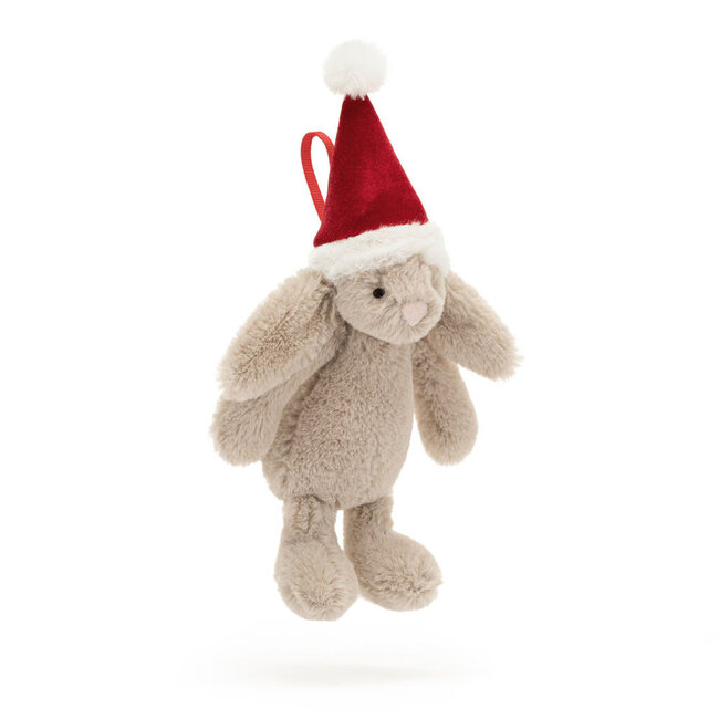 Jellycat Hase Bashful Weihnachtsdeko 13 cm