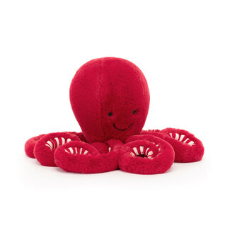Jellycat Oktopus Cranberry Kuscheltier Little 27 cm Jellycat Oktopus Cranberry Kuscheltier Little 27 cm