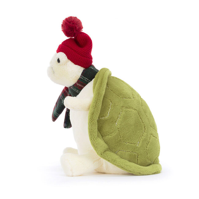 Jellycat Snowman Timmy Turtle Knuffel 28 cm