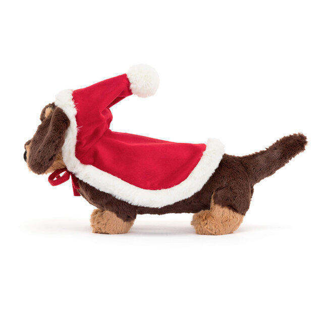 Jellycat Dachshund Otto Winter Warmer 19 cm