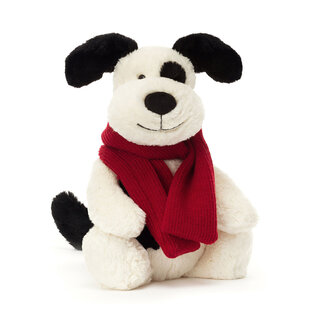 Jellycat Hund Bashful Kuscheltier Winter 31 cm