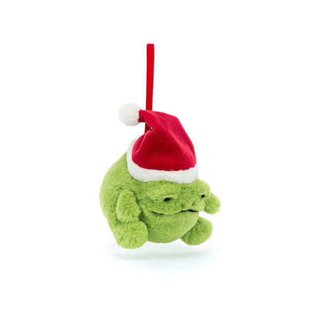 Jellycat Frosch Ricky Rain Frog Weihnachtsdeko 8 cm