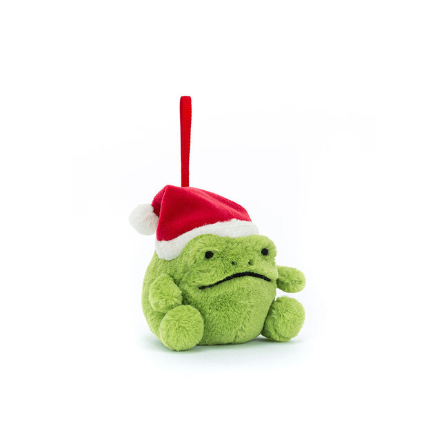 Jellycat Frosch Ricky Rain Frog Weihnachtsdeko 8 cm
