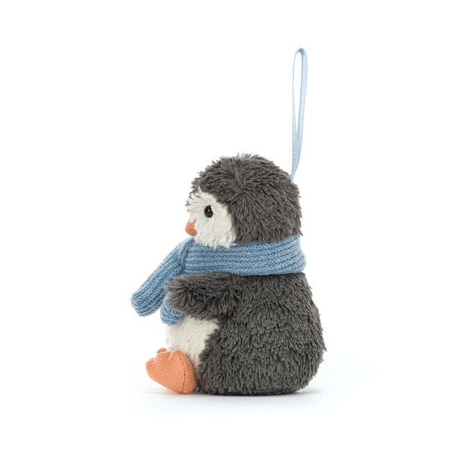 Jellycat Peanut Penguin Decoration 10 cm