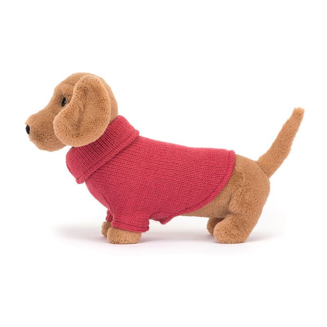 Jellycat Dachshund Stofftier Trikot Rosa 16 cm