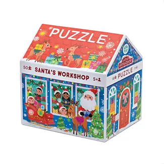 Crocodile Creek Puzzels Puzzel Santa's Workshop 50 st. Crocodile Creek Puzzels Puzzel Santa's Workshop 50 st.
