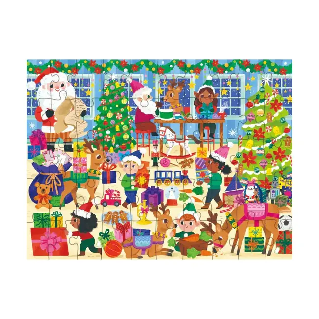 Crocodile Creek Puzzels Puzzel Santa's Workshop 50 st.