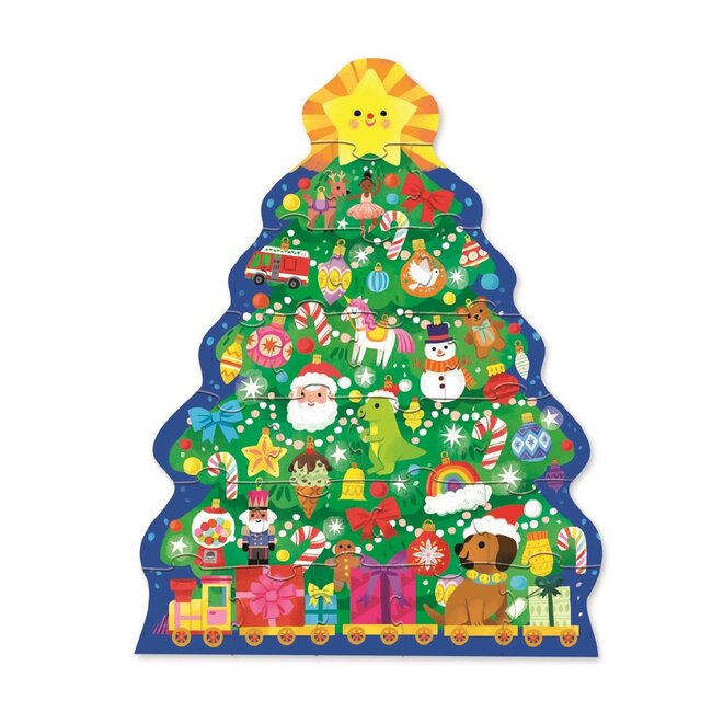 Crocodile Creek Puzzels Puzzel Kerstboom 24 st.