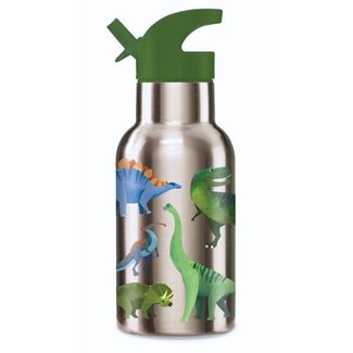 Crocodile Creek Puzzels Thermosflasche Dinosaurier Edelstahl Grün
