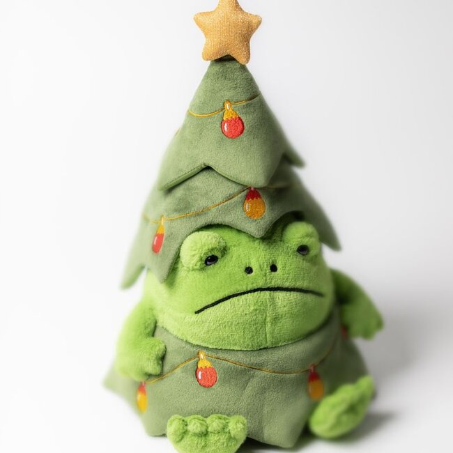 Jellycat Ricky Rain Frog Christmas Tree 26 cm