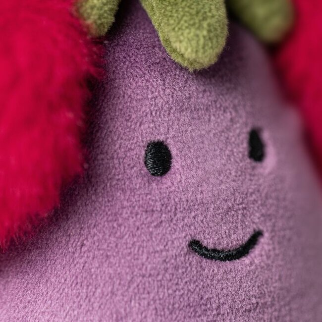 Jellycat Toastie Aubergine Vivacious Rot 16 cm