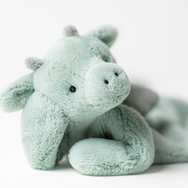 Jellycat Schmusetuch Drache Bashful Grün