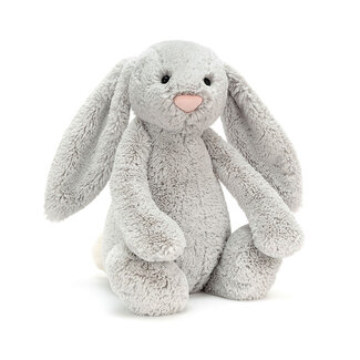 Jellycat Bashful Bunny Knuffel Konijn Zilver Huge 51 cm Jellycat Bashful Bunny Knuffel Konijn Zilver Huge 51 cm