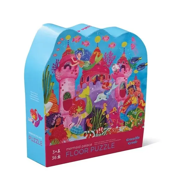 Crocodile Creek Puzzels Vloerpuzzel Zeemeermin 36 st. 3 jaar+