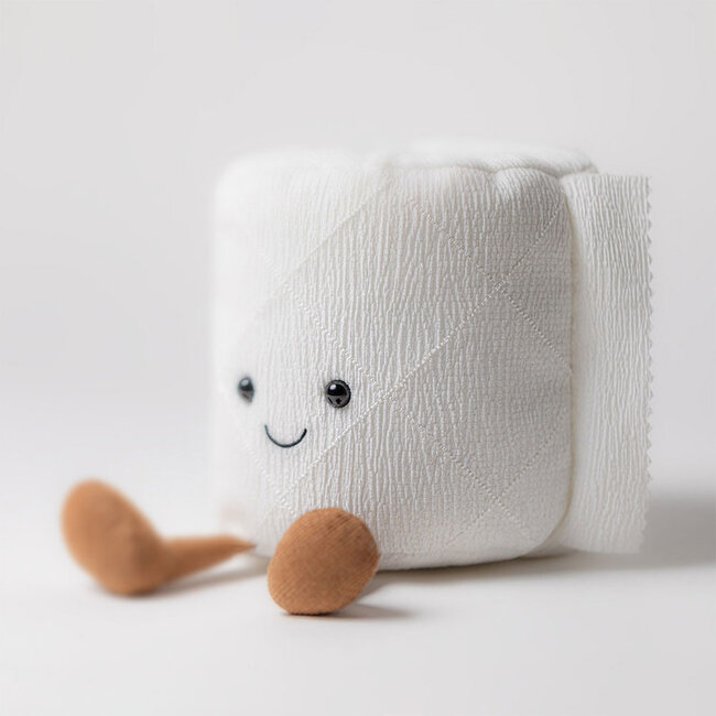 Jellycat Wc-papier Toiletrol Amuseable Knuffel