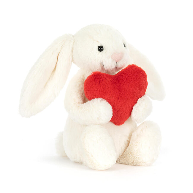Jellycat Bashful Bunny Herz Hase Stofftier Medium