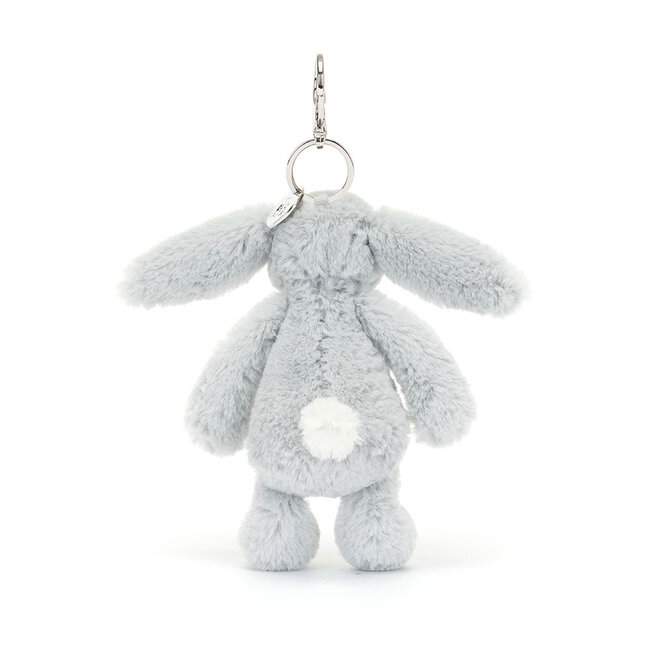 Jellycat Bashful Bunny Silver Bag Charm 18 cm