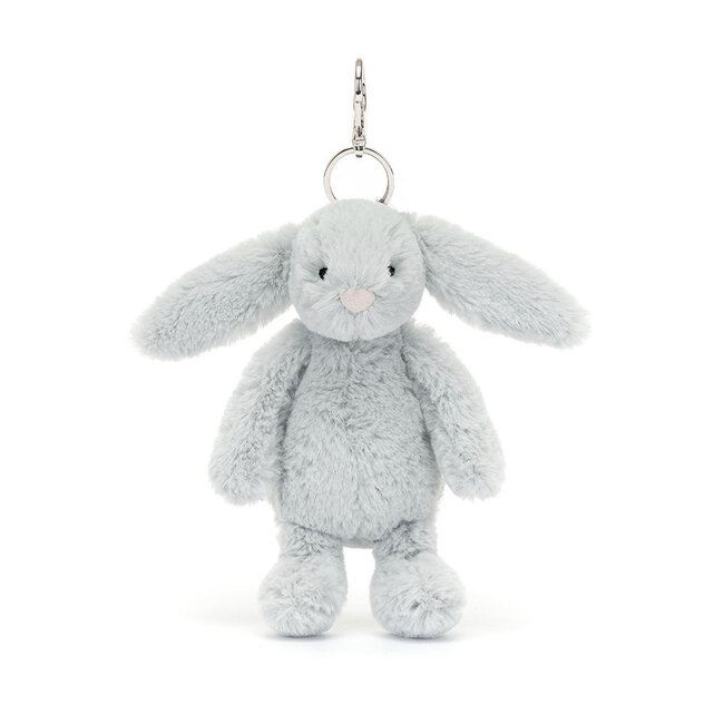 Jellycat Bashful Bunny Silver Bag Charm