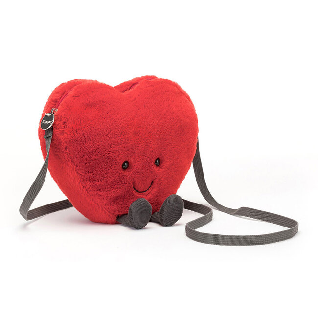 Jellycat Herz Tasche Rot Amuseable