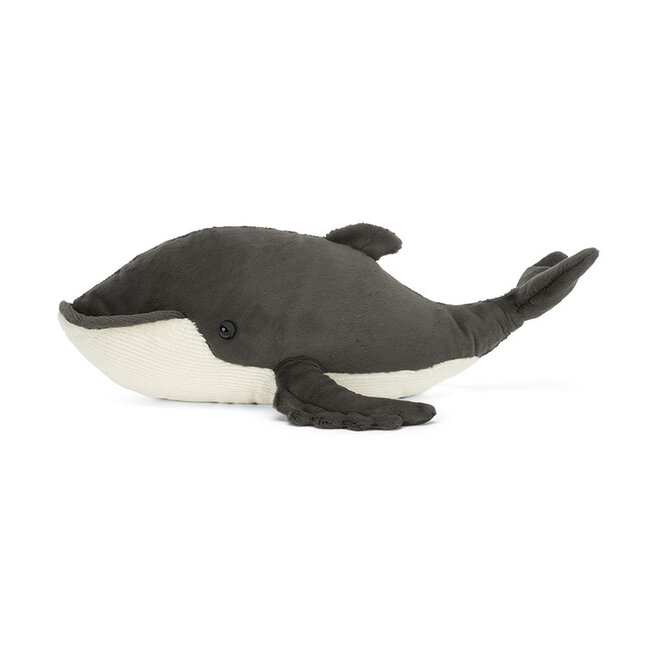Jellycat Humphrey the Humpback Whale Grey 60 cm