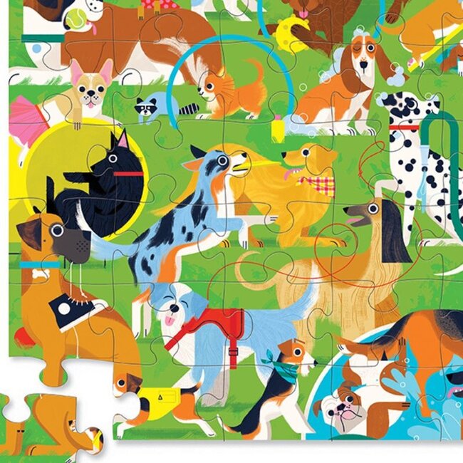 Crocodile Creek Puzzels Floor puzzle Playful Pups 36 pieces 3 years+