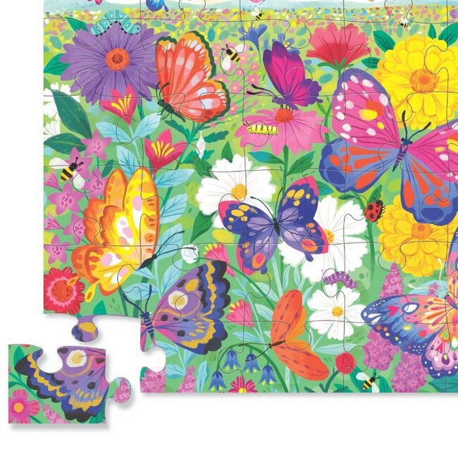 Crocodile Creek Puzzels Bodenpuzzle Schmetterling 36 Teile  3 Jahre+