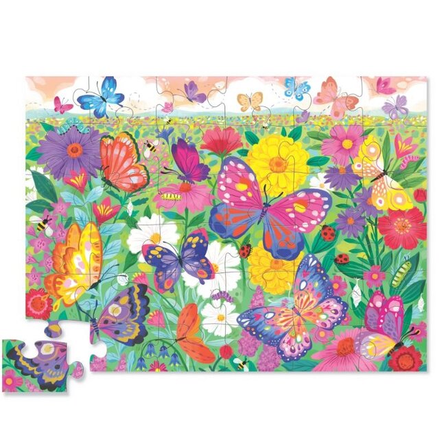 Crocodile Creek Puzzels Floor puzzle Butterfly 36 pieces 3 years+