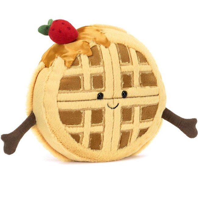 Jellycat Rene Waffle Amuseable Soft Toy 14 cm