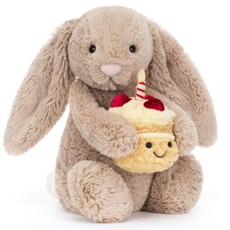 Jellycat Bashful Bunny Birthday Hase Medium